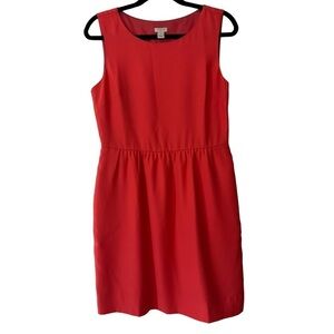 J.Crew Coral Colored Dress (8)
